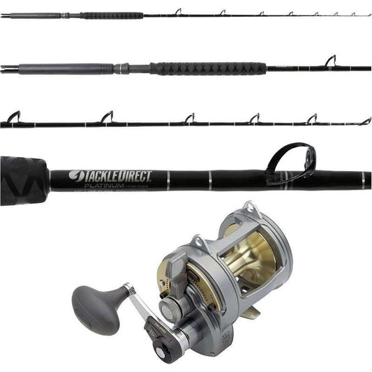  Shimano Tyrnos 30II / Platinum Hook TDPS662040SIN White Marlin Combo