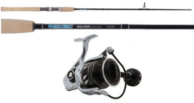  Penn Slammer IV SLAIV3500DX / Silver Hook TDSS702MH Travel Combo