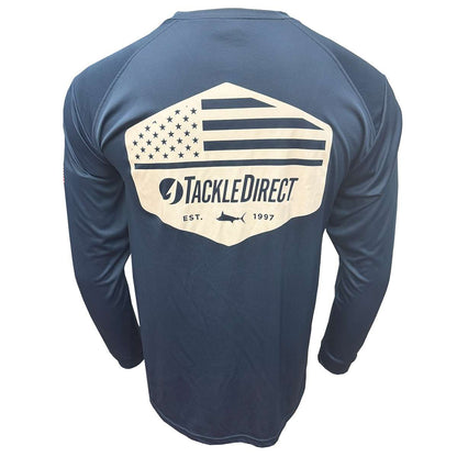  TackleDirect Stars N Stripes Performance Long Sleeve Shirts