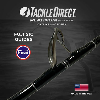  TackleDirect TDPS6105080WTSIC-UB2 Platinum Hook Daytime Swordfish Rod