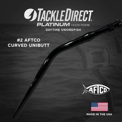  TackleDirect TDPS6105080WTSIC-UB2 Platinum Hook Daytime Swordfish Rod
