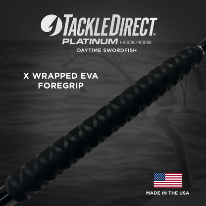  TackleDirect TDPS6105080WTSIC-UB2 Platinum Hook Daytime Swordfish Rod