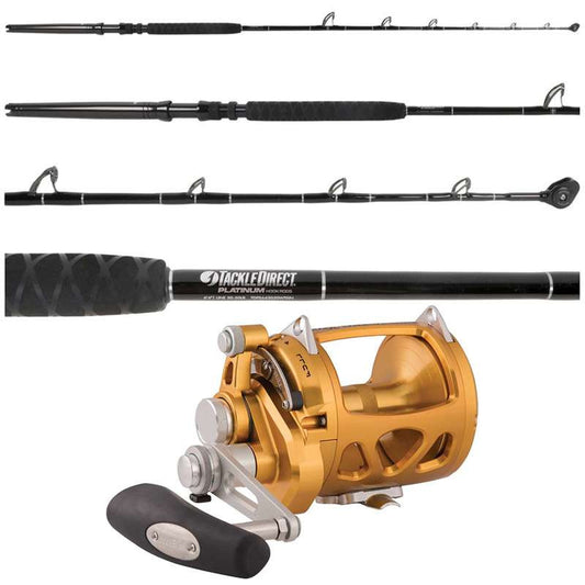  Penn International 30VISW / Platinum Hook TDPS643050WTSIN Combo