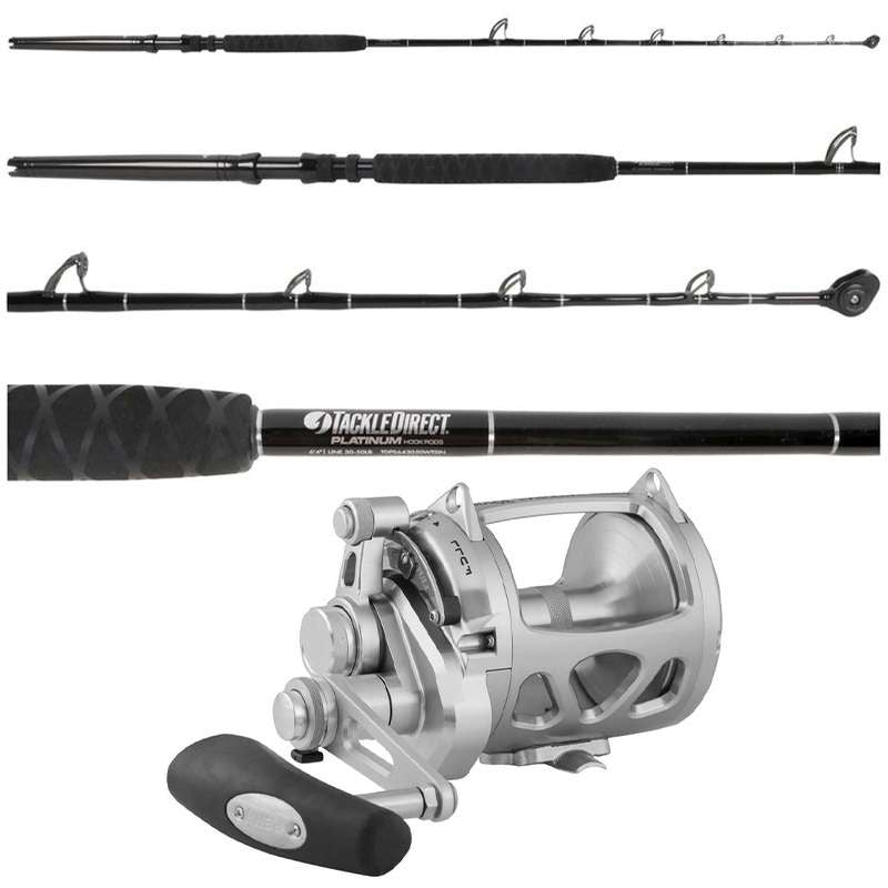 Penn International 30VISWS / Platinum Hook TDPS643050WTSIN Combo
