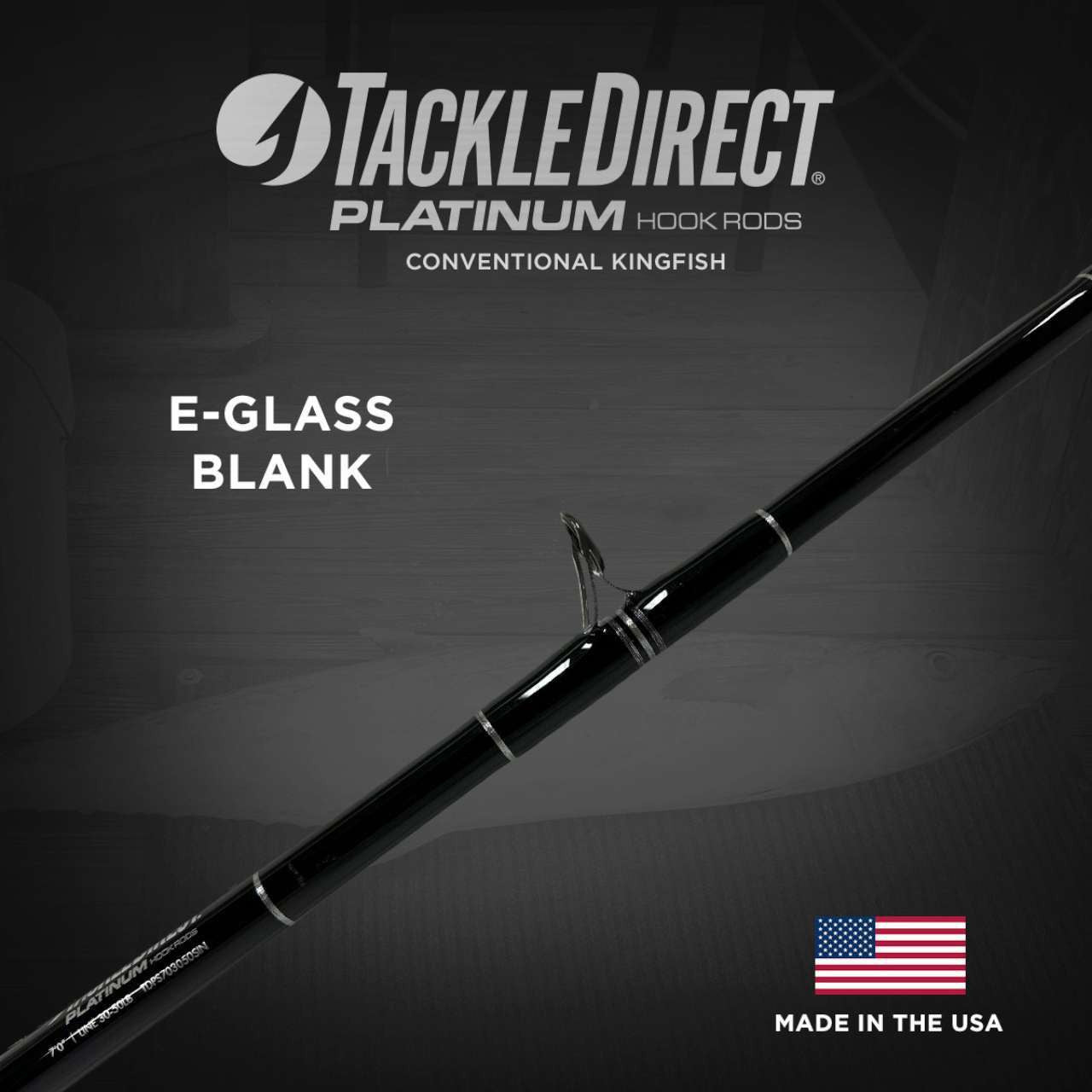  TackleDirect TDPS703050SIN Platinum Hook Conventional Kingfish Rod