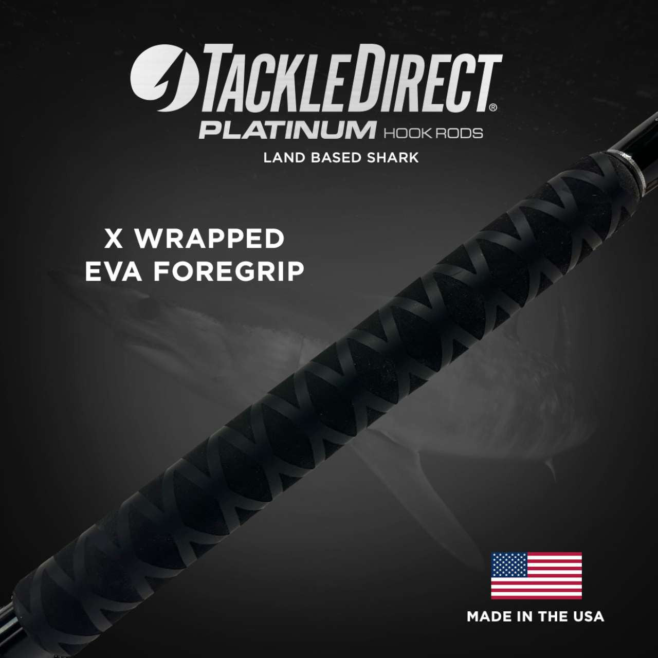  TackleDirect Platinum Hook Land Based Shark Rod