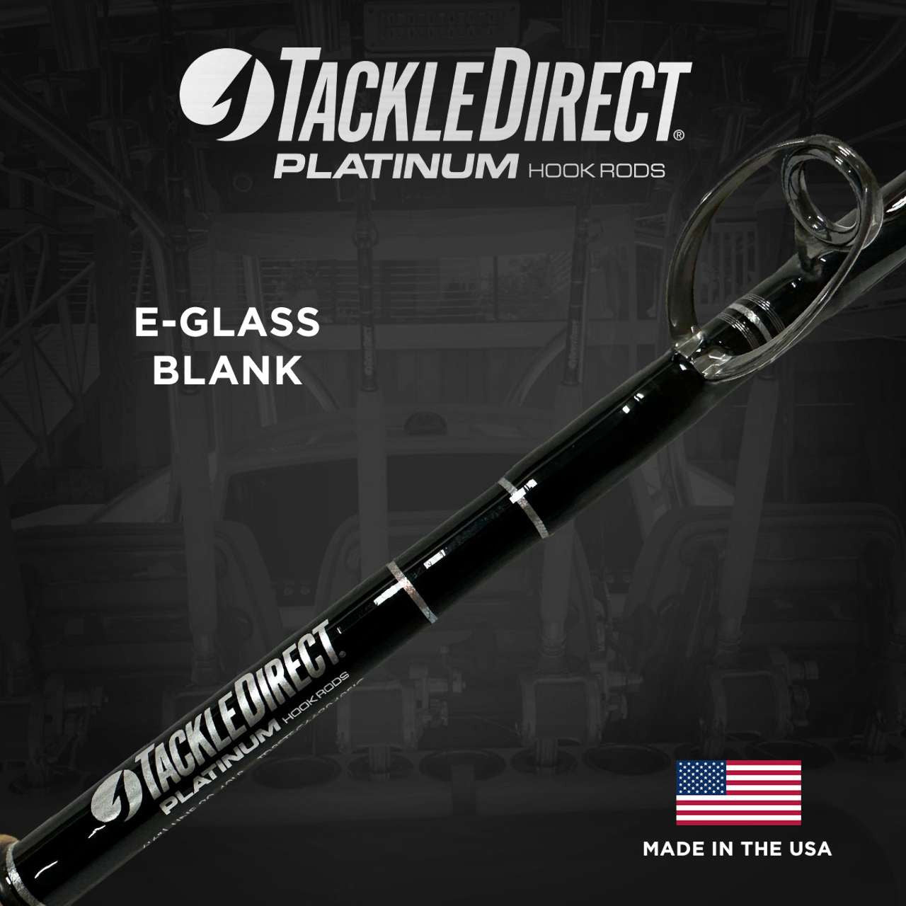  TackleDirect TDPSTSC661630SIC Platinum Hook Tournament Billfish Rod