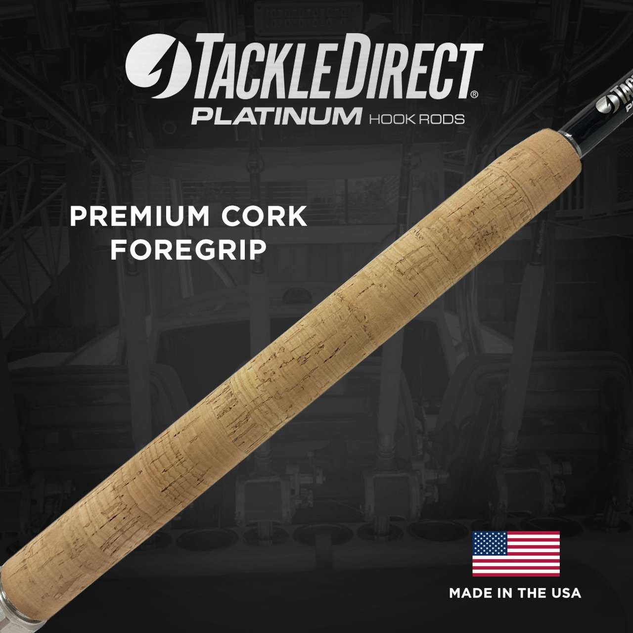  TackleDirect TDPSTSC661630SIC Platinum Hook Tournament Billfish Rod