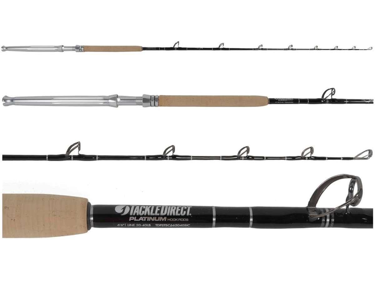 TackleDirect TDPSTSC661630SIC Platinum Hook Tournament Billfish Rod