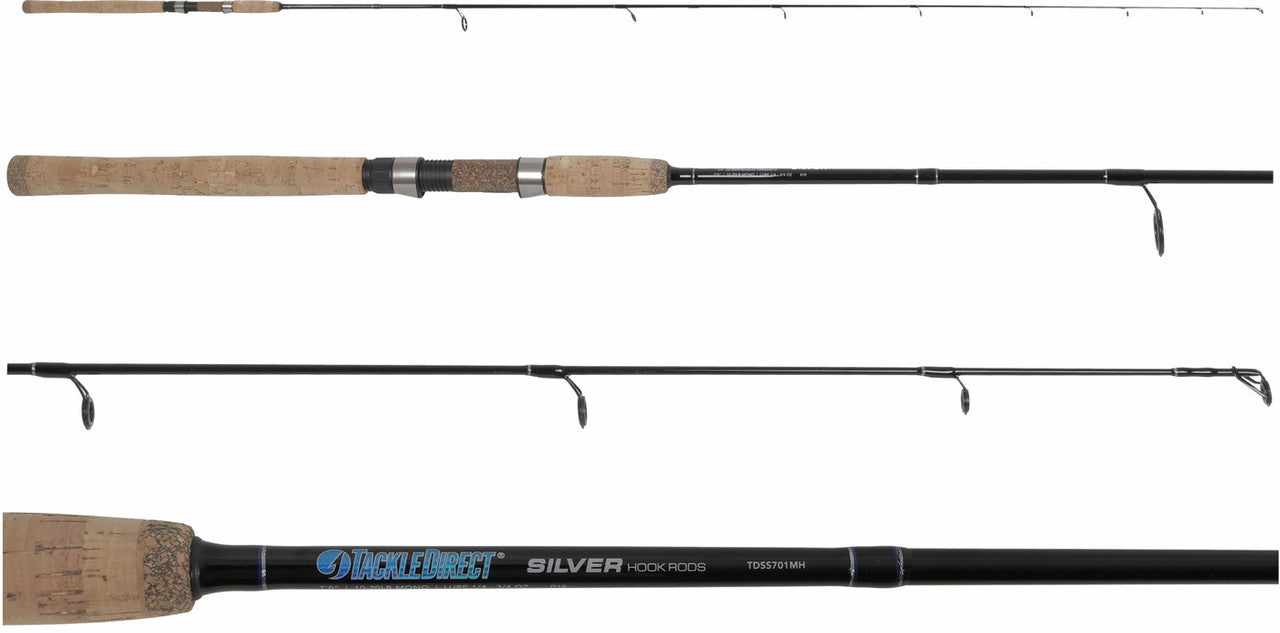  Penn Battle III DX BTLIII4000DX / Silver Hook TDSS701MH Inshore Combo