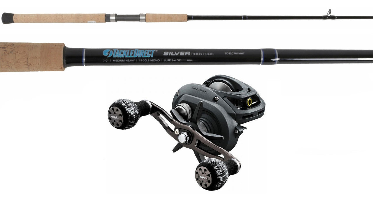  TackleDirect TDSSC701MHT / Daiwa LX-WN300HS Lexa WN Baitcasting Combo