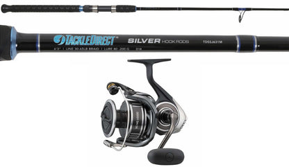  TackleDirect TDSSJ63M / Daiwa BGMQ6000D-H BG MQ Spinning Combo