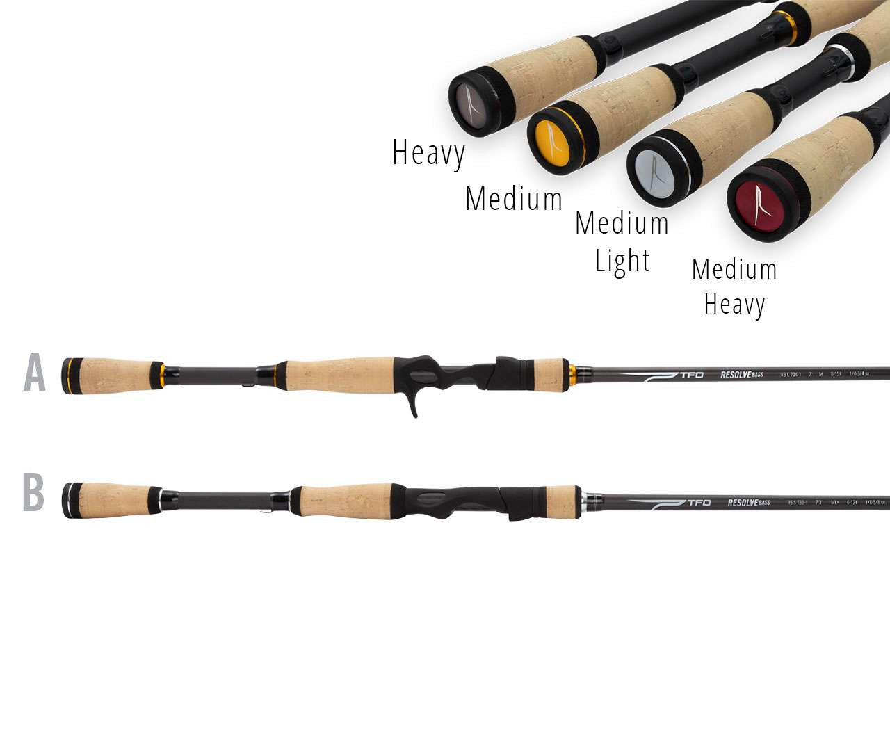  Temple Fork Resolve Bass Casting Rods