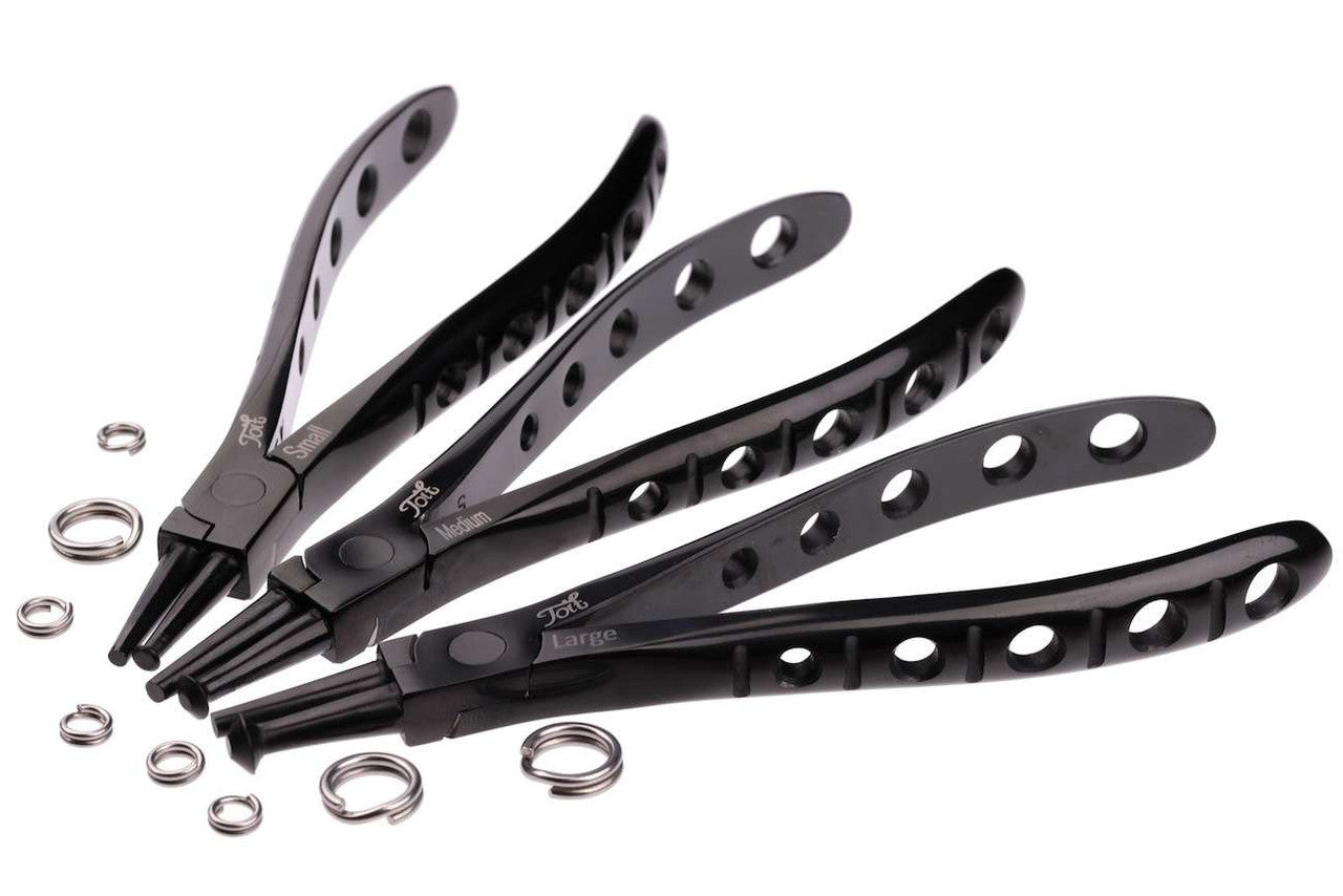  Toit TackleDirect Limited Black 3pc Split Ring Plier Set