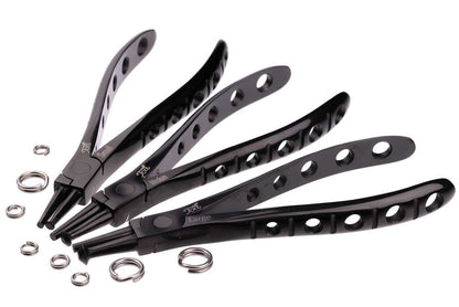  Toit TackleDirect Limited Black 3pc Split Ring Plier Set