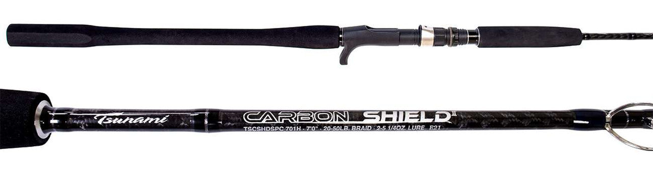  Tsunami Carbon Shield II Slow Pitch Jigging Rods