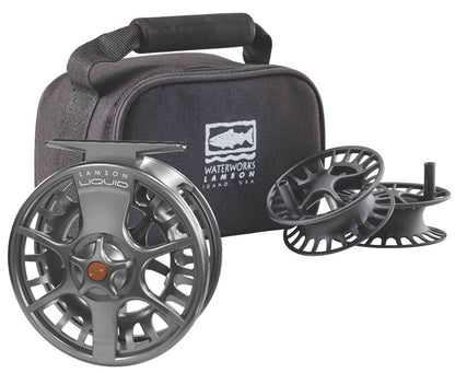  Waterworks Lamson Liquid Fly Fishing Reel And Spools - 3 Pack