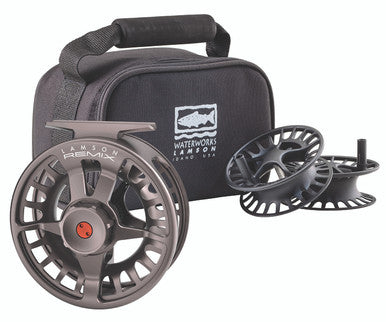  Waterworks Lamson Remix HD Fly Fishing Reel And Spools - 3 Pack