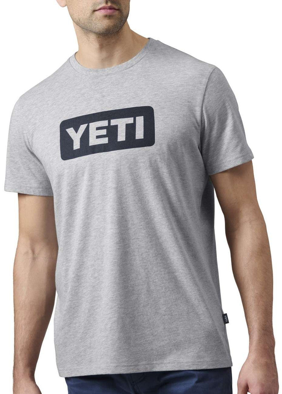  Yeti Premium Logo Badge Short Sleeve T-Shirt