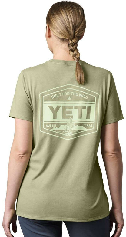  Yeti Womens Built For The Wild T-Shirt