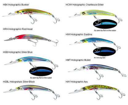  Yo-Zuri Crystal 3D Minnow Deep Diver