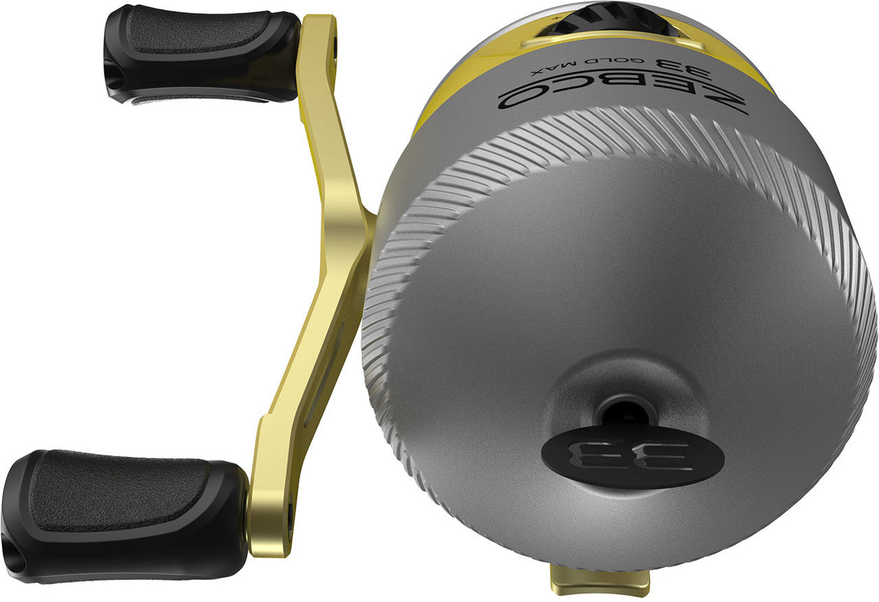  Zebco 33 MAX Gold Spincast Reel