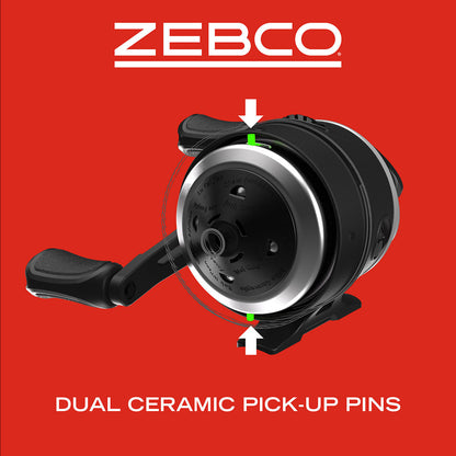  Zebco 33 MAX Gold Spincast Reel