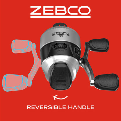  Zebco 33 MAX Gold Spincast Reel