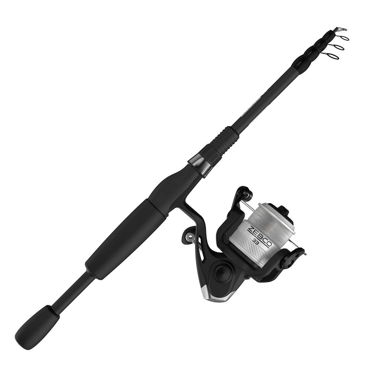  Zebco 33SP605MTELA 33 Telecast Spinning Combo